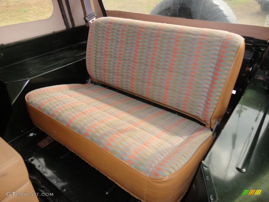 1995 Wrangler S 4x4 - Moss Green Pearl / Spice Beige photo #5