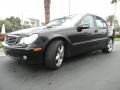 2004 Black Mercedes-Benz C 230 Kompressor Sedan  photo #2