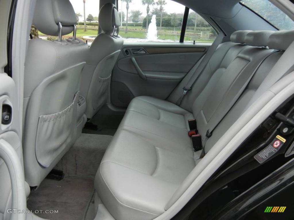 Ash Grey Interior 2004 Mercedes-Benz C 230 Kompressor Sedan Photo #61137865