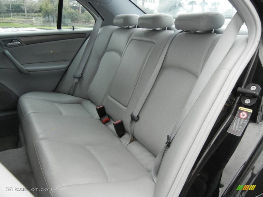 Ash Grey Interior 2004 Mercedes-Benz C 230 Kompressor Sedan Photo #61137873
