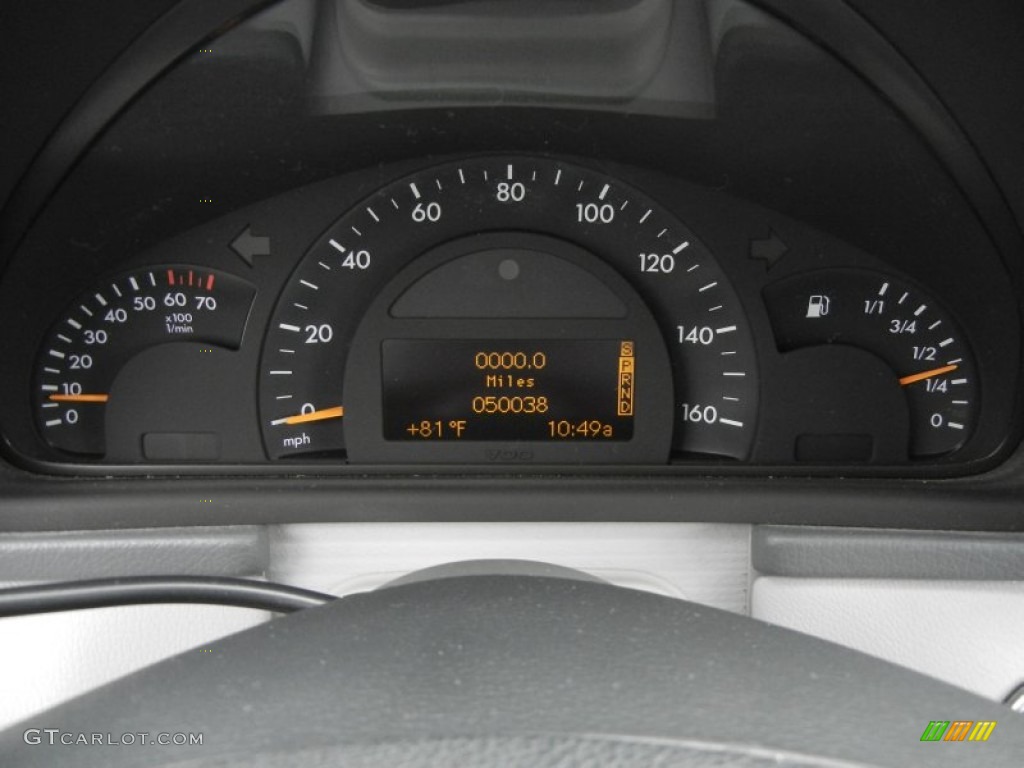2004 Mercedes-Benz C 230 Kompressor Sedan Gauges Photos