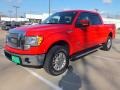 Race Red 2012 Ford F150 Lariat SuperCrew 4x4 Exterior