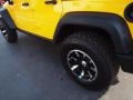 2009 Detonator Yellow Jeep Wrangler Unlimited Rubicon 4x4  photo #4