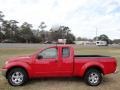 2011 Red Alert Nissan Frontier SV V6 King Cab  photo #2