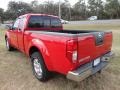 2011 Red Alert Nissan Frontier SV V6 King Cab  photo #3