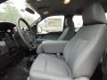 Steel Gray Front Seat Photo for 2012 Ford F150 #61138382