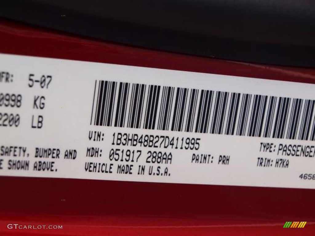 2007 Dodge Caliber SXT PRH Photo #61138421