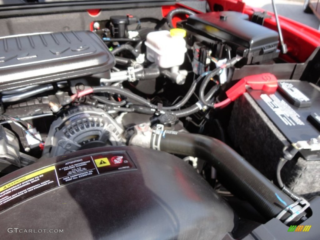 2011 Dodge Dakota Big Horn Crew Cab 3.7 Liter SOHC 12-Valve Magnum V6 Engine Photo #61138589