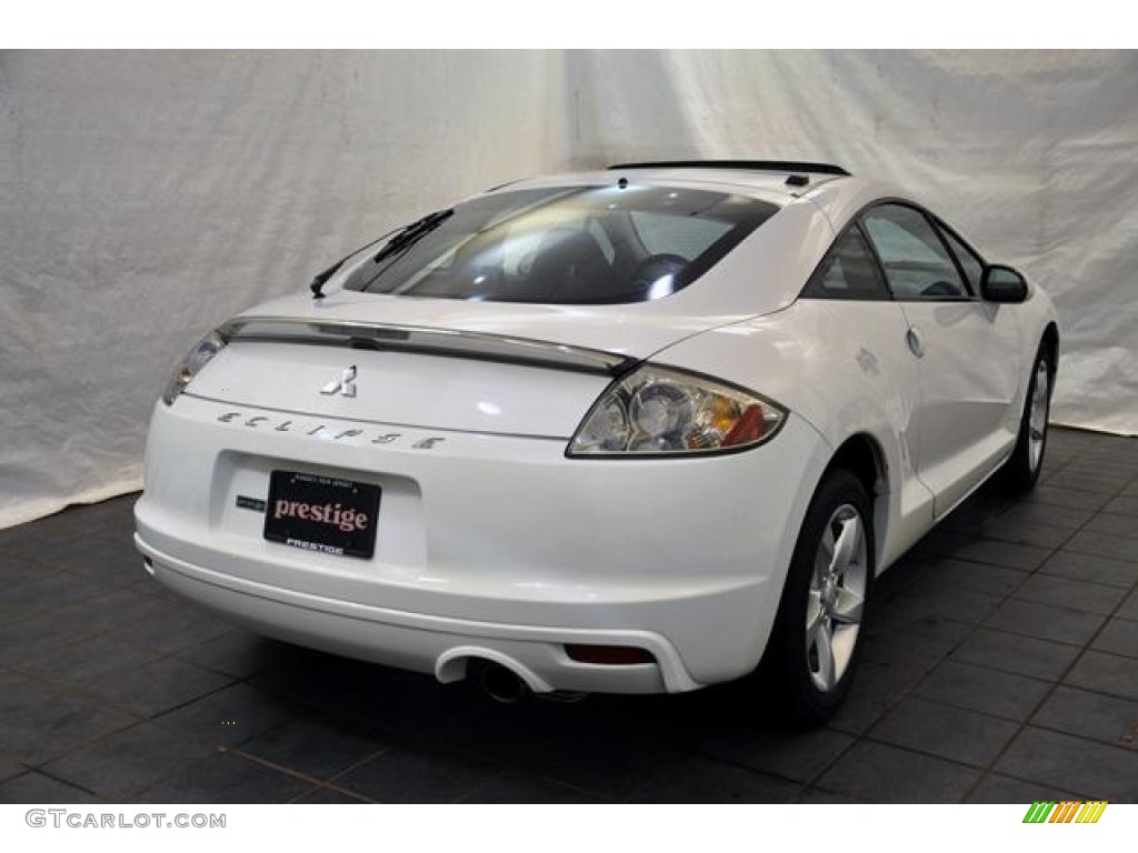 2009 Eclipse GS Coupe - Northstar White Satin / Dark Charcoal photo #2