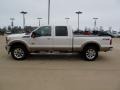 2012 White Platinum Metallic Tri-Coat Ford F250 Super Duty Lariat Crew Cab 4x4  photo #3