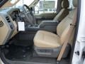 2012 White Platinum Metallic Tri-Coat Ford F250 Super Duty Lariat Crew Cab 4x4  photo #6