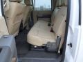 2012 White Platinum Metallic Tri-Coat Ford F250 Super Duty Lariat Crew Cab 4x4  photo #7
