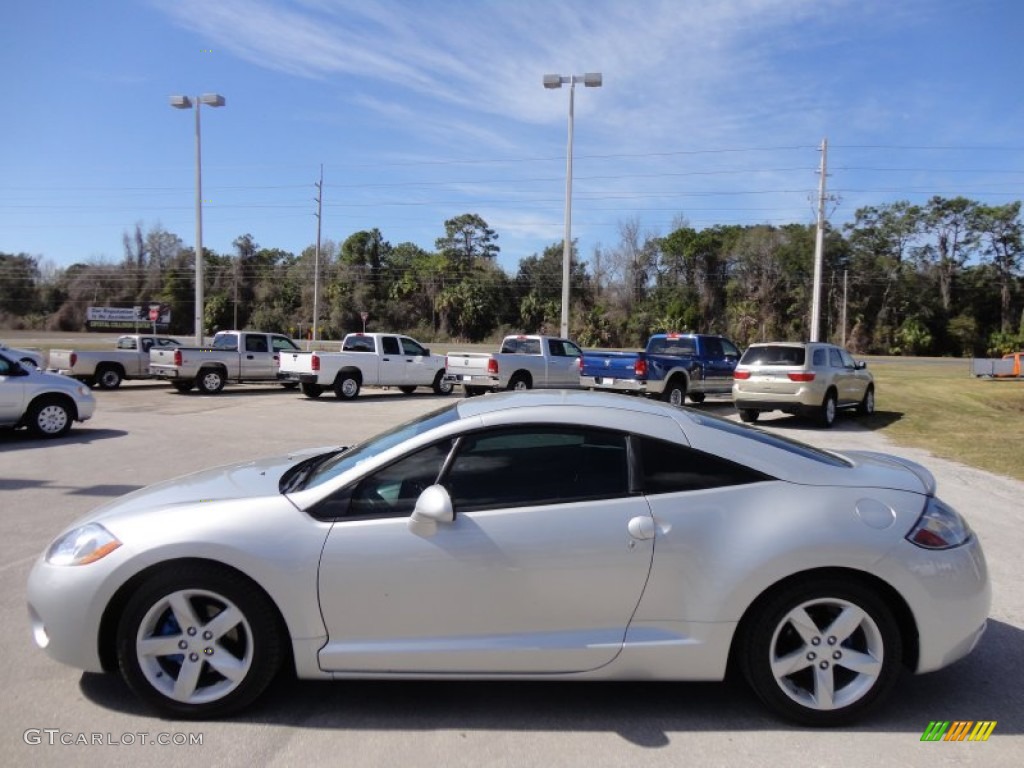 Liquid Silver Metallic 2008 Mitsubishi Eclipse GS Coupe Exterior Photo #61139576