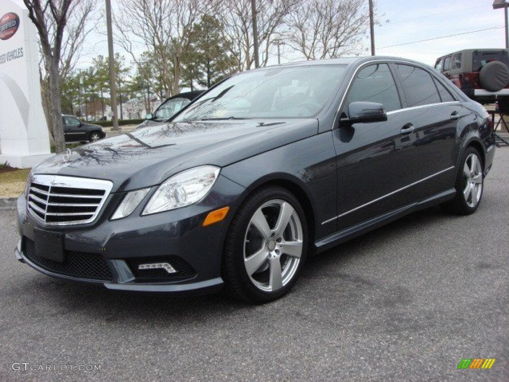 Steel Grey Metallic 2011 Mercedes-Benz E 350 Sedan Exterior Photo #61139642