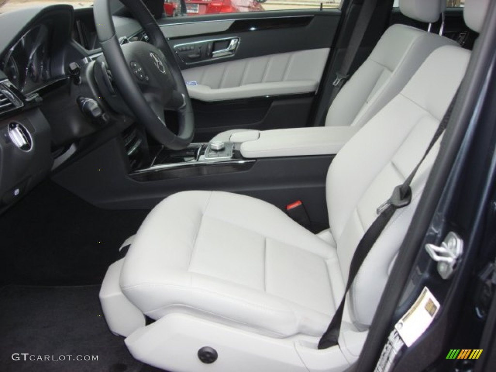 Ash/Black Interior 2011 Mercedes-Benz E 350 Sedan Photo #61139660