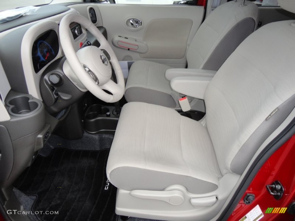 Light Gray Interior 2012 Nissan Cube 1.8 S Photo #61139804