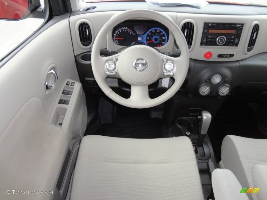 2012 Nissan Cube 1.8 S Light Gray Dashboard Photo #61139822