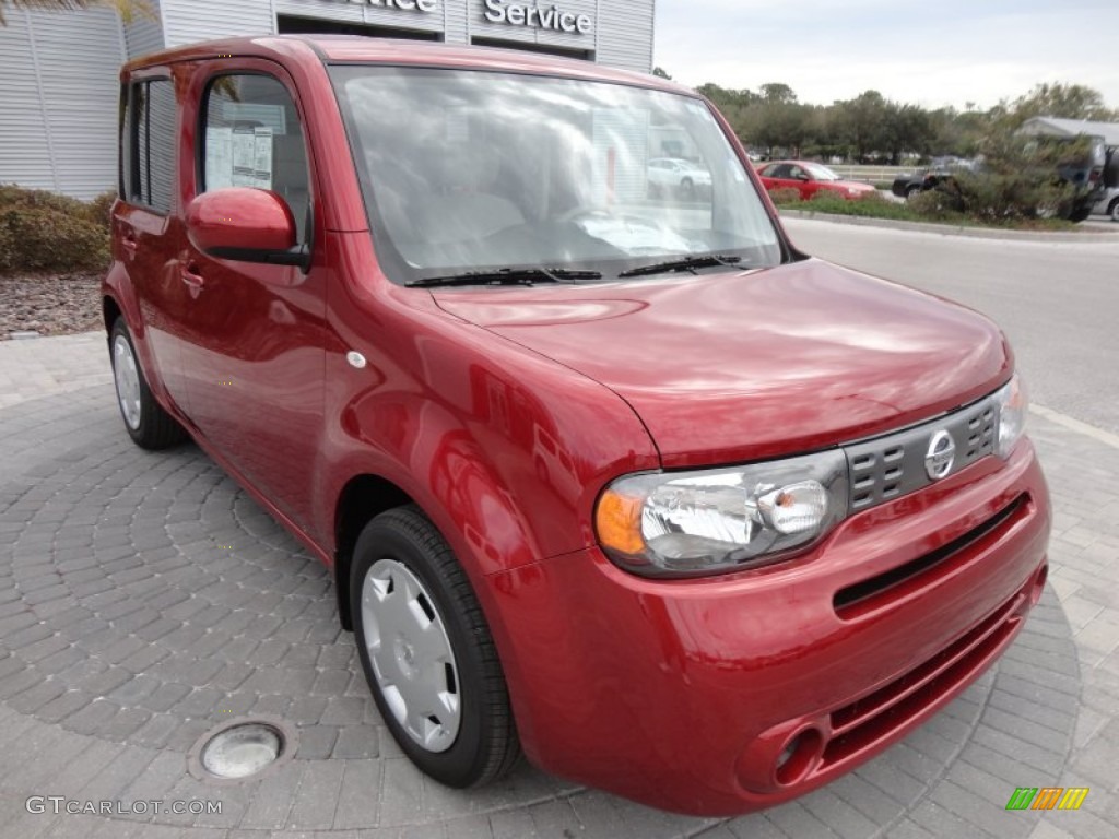 Cayenne Red 2012 Nissan Cube 1.8 S Exterior Photo #61139864