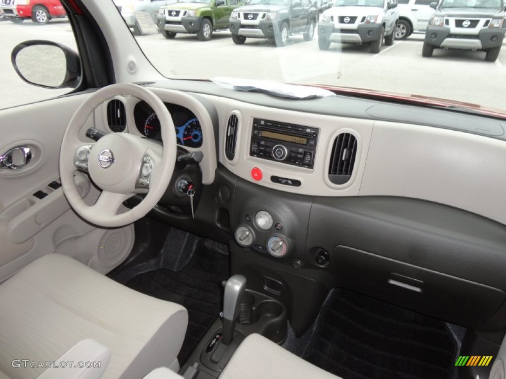 2012 Nissan Cube 1.8 S Light Gray Dashboard Photo #61139873