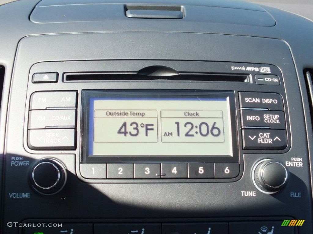 2012 Elantra GLS Touring - Black Noir Pearl / Beige photo #16