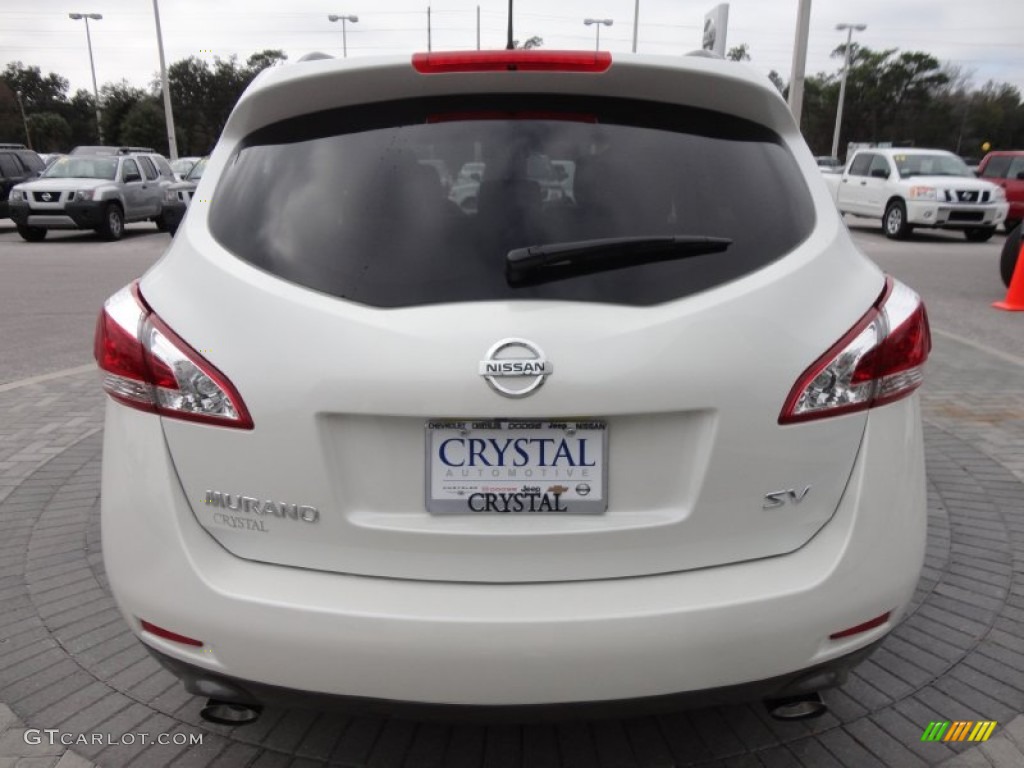 2012 Murano SL - Pearl White / Beige photo #8