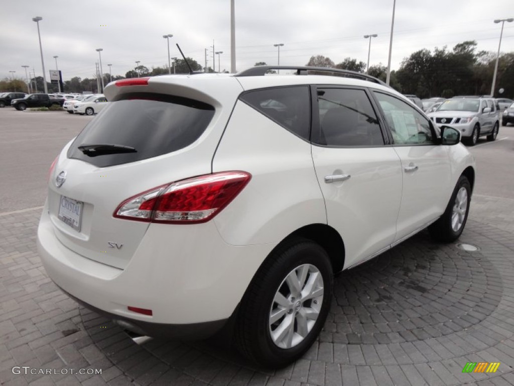 2012 Murano SL - Pearl White / Beige photo #9