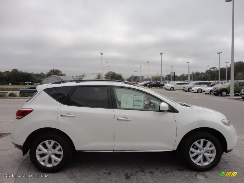 2012 Murano SL - Pearl White / Beige photo #10