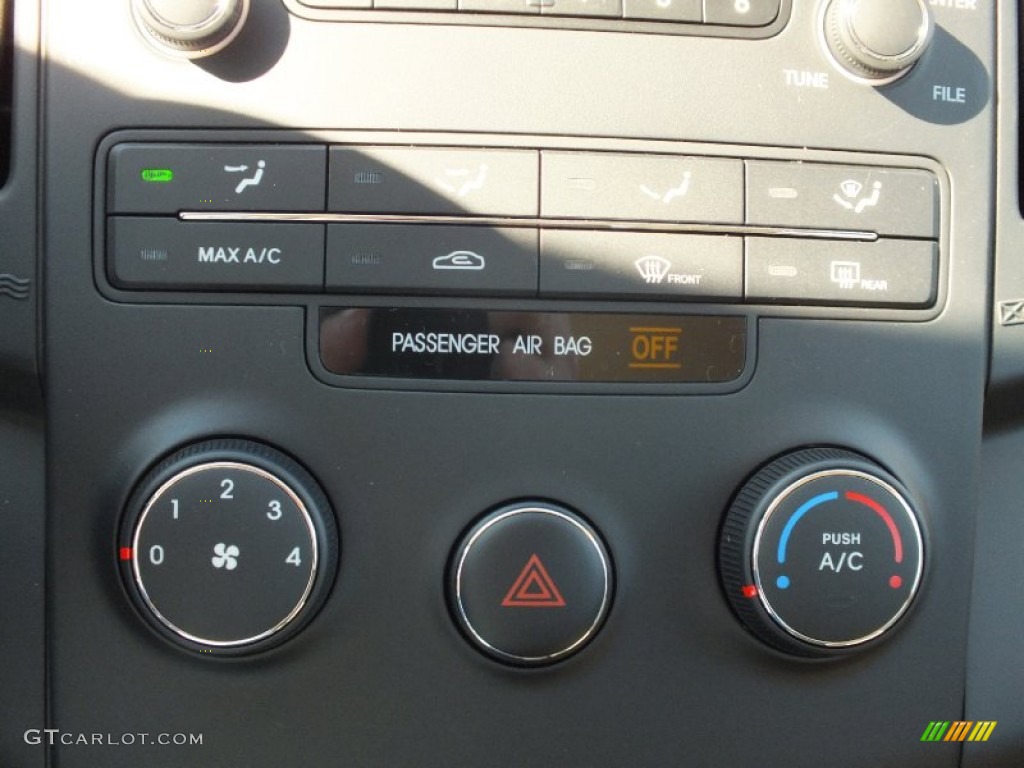 2012 Elantra GLS Touring - Black Noir Pearl / Beige photo #16