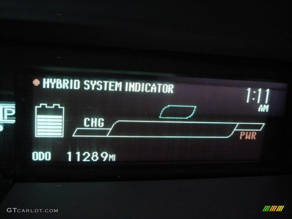 2010 Prius Hybrid II - Barcelona Red Metallic / Dark Gray photo #19