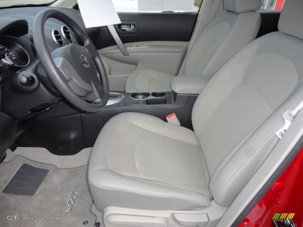 2012 Rogue S - Cayenne Red / Gray photo #4