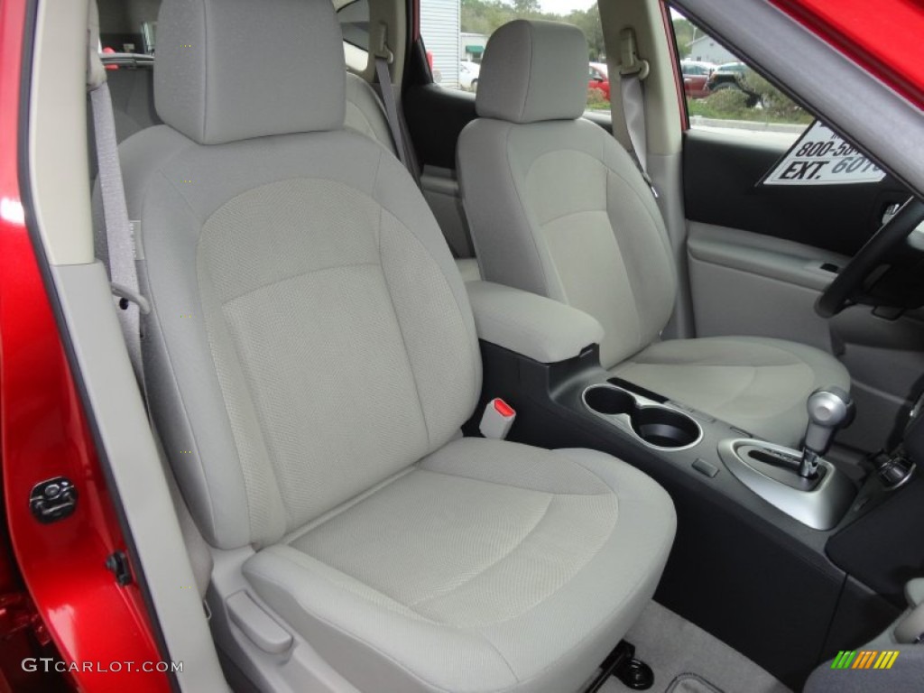 Gray Interior 2012 Nissan Rogue S Photo #61140908