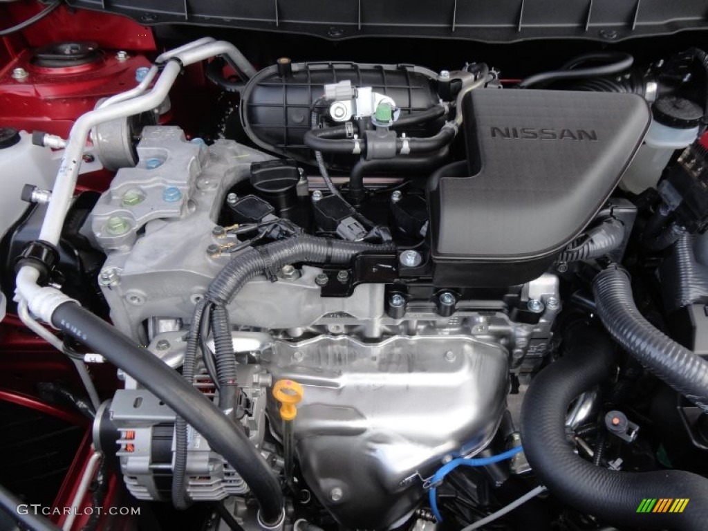 2012 Nissan Rogue S Engine Photos