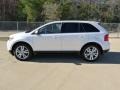 2012 White Platinum Metallic Tri-Coat Ford Edge Limited EcoBoost  photo #3