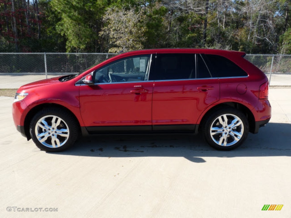 Red Candy Metallic 2012 Ford Edge Limited EcoBoost Exterior Photo #61141829