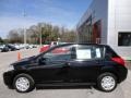 2012 Super Black Nissan Versa 1.8 S Hatchback  photo #2