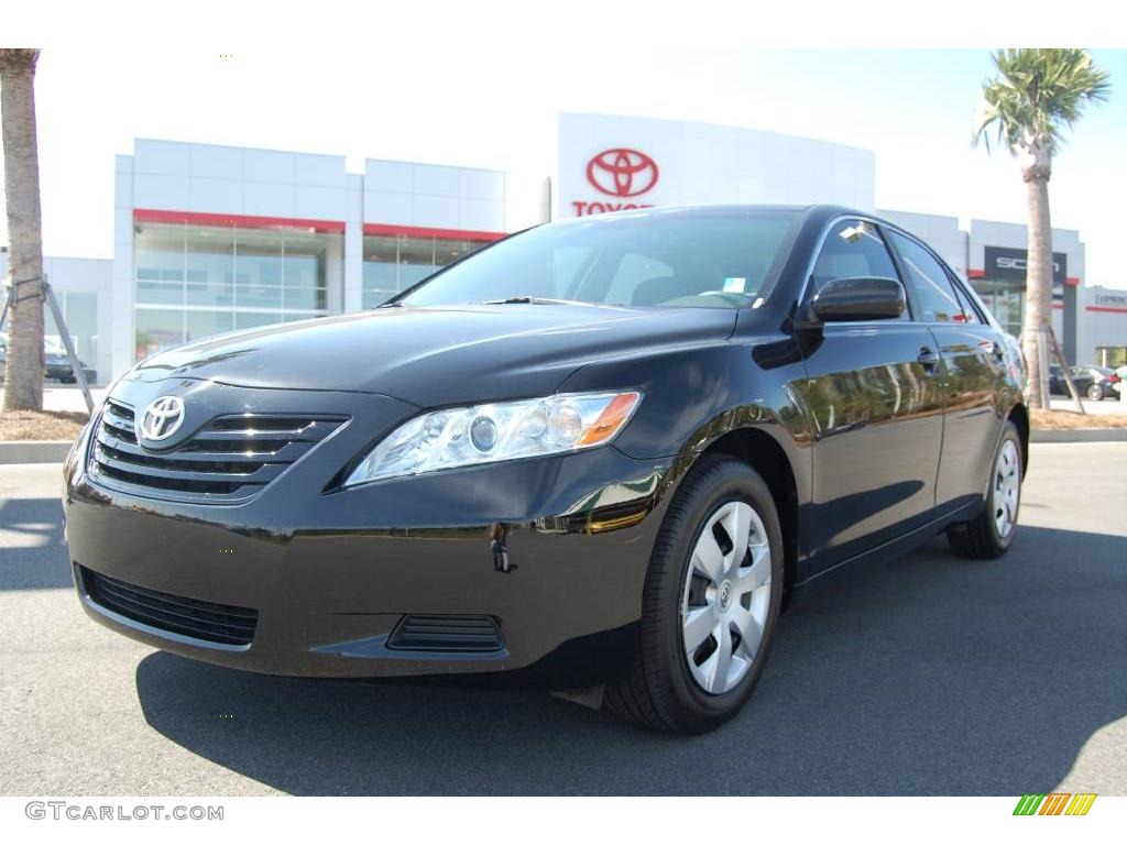 2007 Camry CE - Black / Ash photo #1
