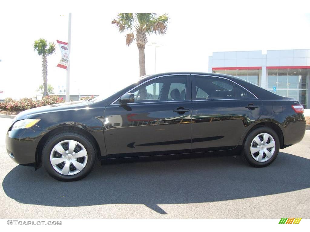 2007 Camry CE - Black / Ash photo #3