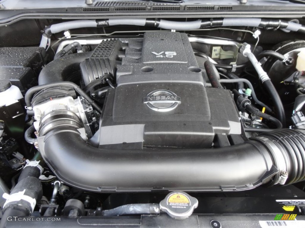 2012 Nissan Frontier SV Sport Appearance Crew Cab 4.0 Liter DOHC 24-Valve CVTCS V6 Engine Photo #61142214