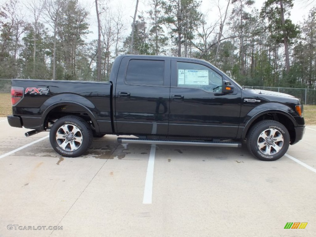 Tuxedo Black Metallic 2012 Ford F150 FX2 SuperCrew Exterior Photo #61142234