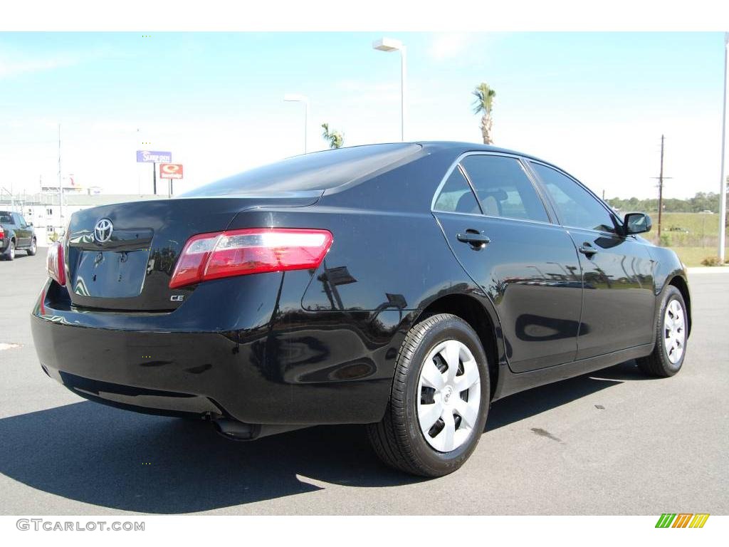 2007 Camry CE - Black / Ash photo #5