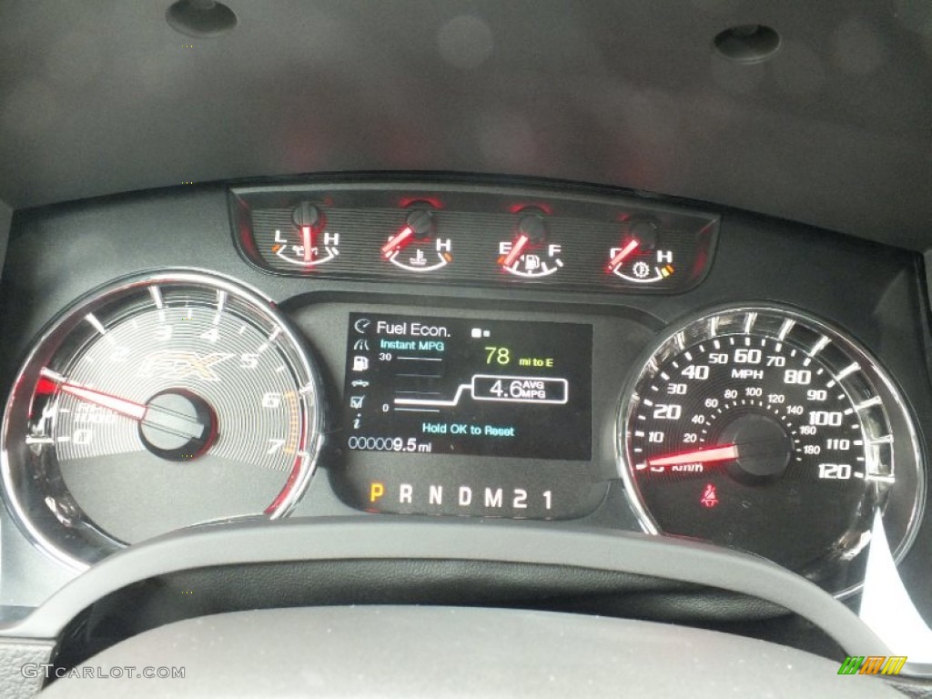 2012 Ford F150 FX2 SuperCrew Gauges Photo #61142363