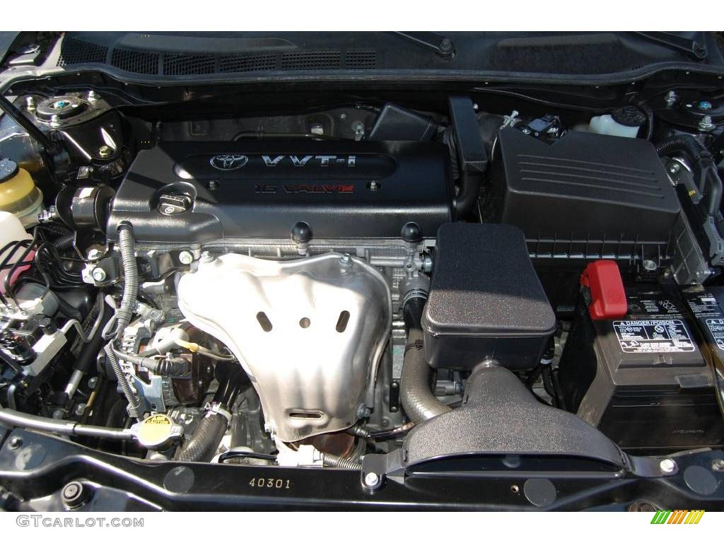 2007 Camry CE - Black / Ash photo #8