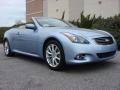 Pacific Sky Blue 2011 Infiniti G 37 Convertible Exterior