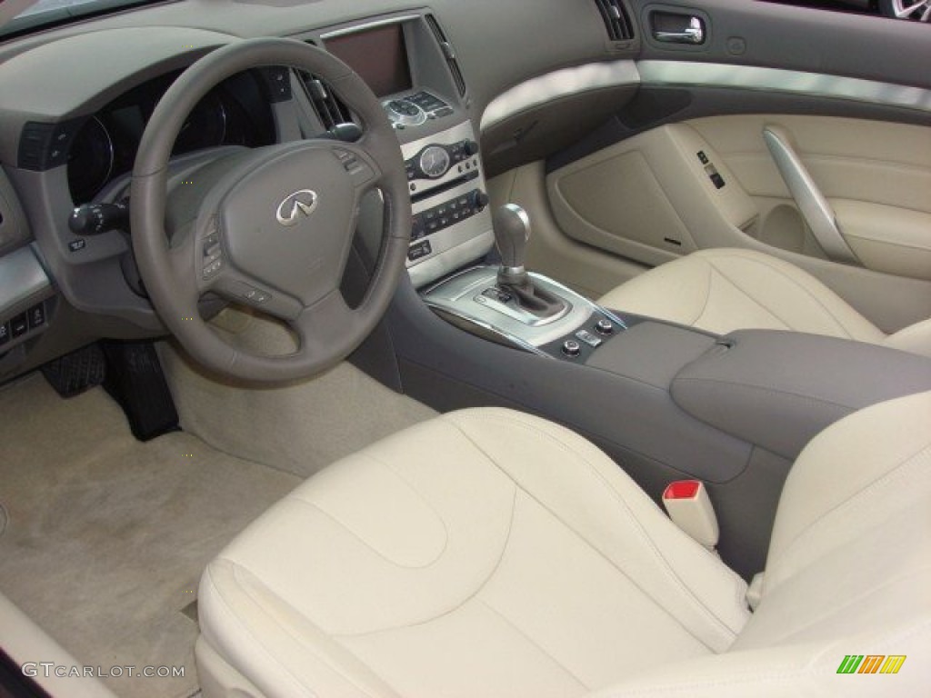 Wheat Interior 2011 Infiniti G 37 Convertible Photo #61142576