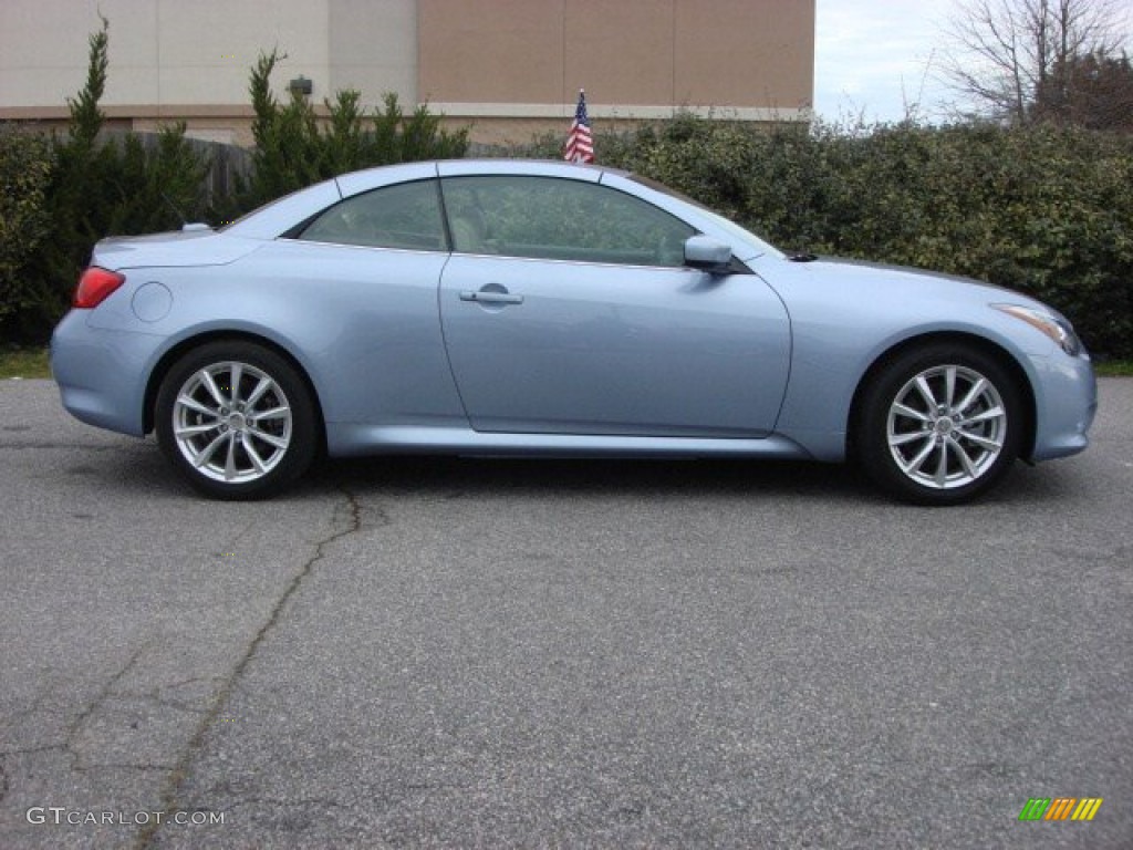 Pacific Sky Blue 2011 Infiniti G 37 Convertible Exterior Photo #61142756