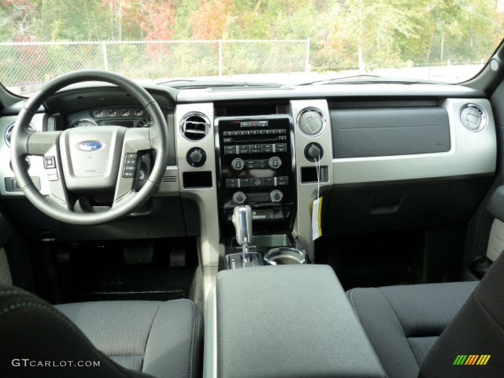 2012 Ford F150 FX2 SuperCrew Black Dashboard Photo #61142897