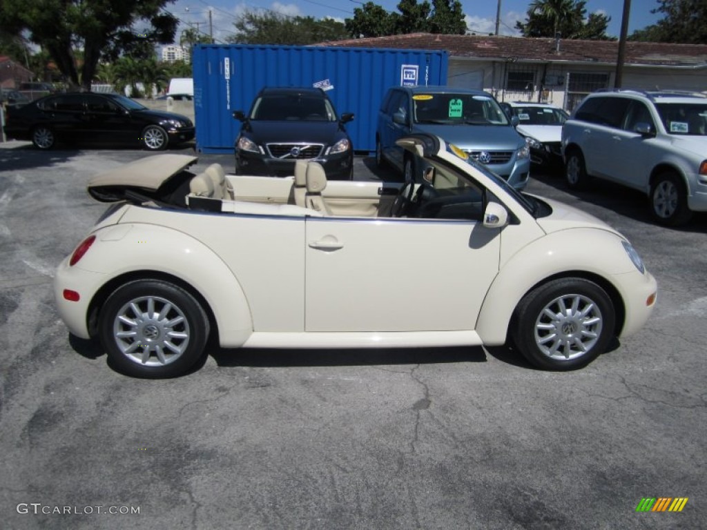 Harvest Moon Beige 2005 Volkswagen New Beetle GLS Convertible Exterior Photo #61143152