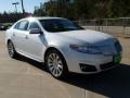 White Platinum Metallic Tri-Coat 2012 Lincoln MKS FWD