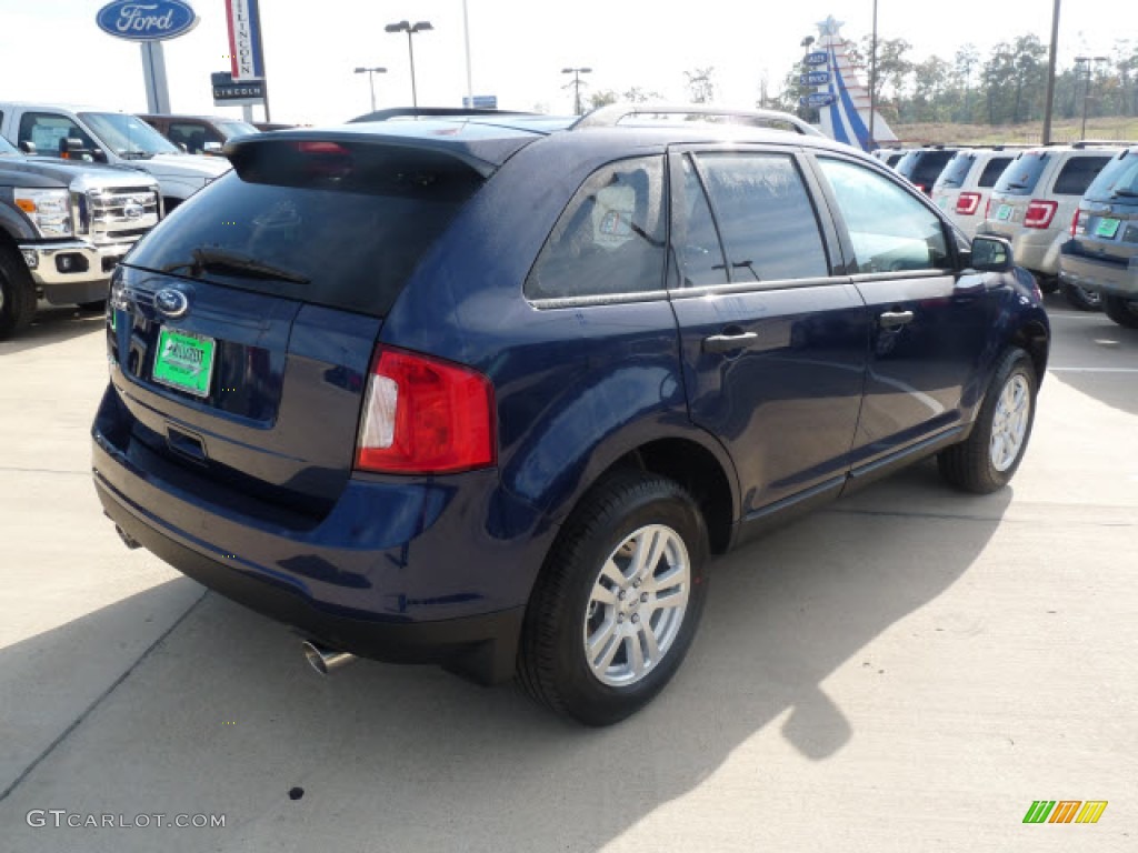 2012 Edge SE - Dark Blue Pearl Metallic / Medium Light Stone photo #3