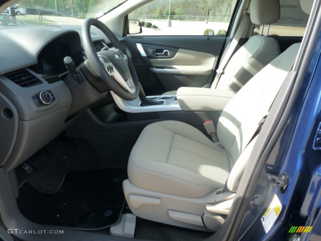 2012 Edge SE - Dark Blue Pearl Metallic / Medium Light Stone photo #7